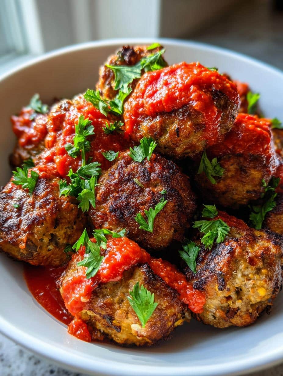 Boulettes de viande air fryer - detail 1