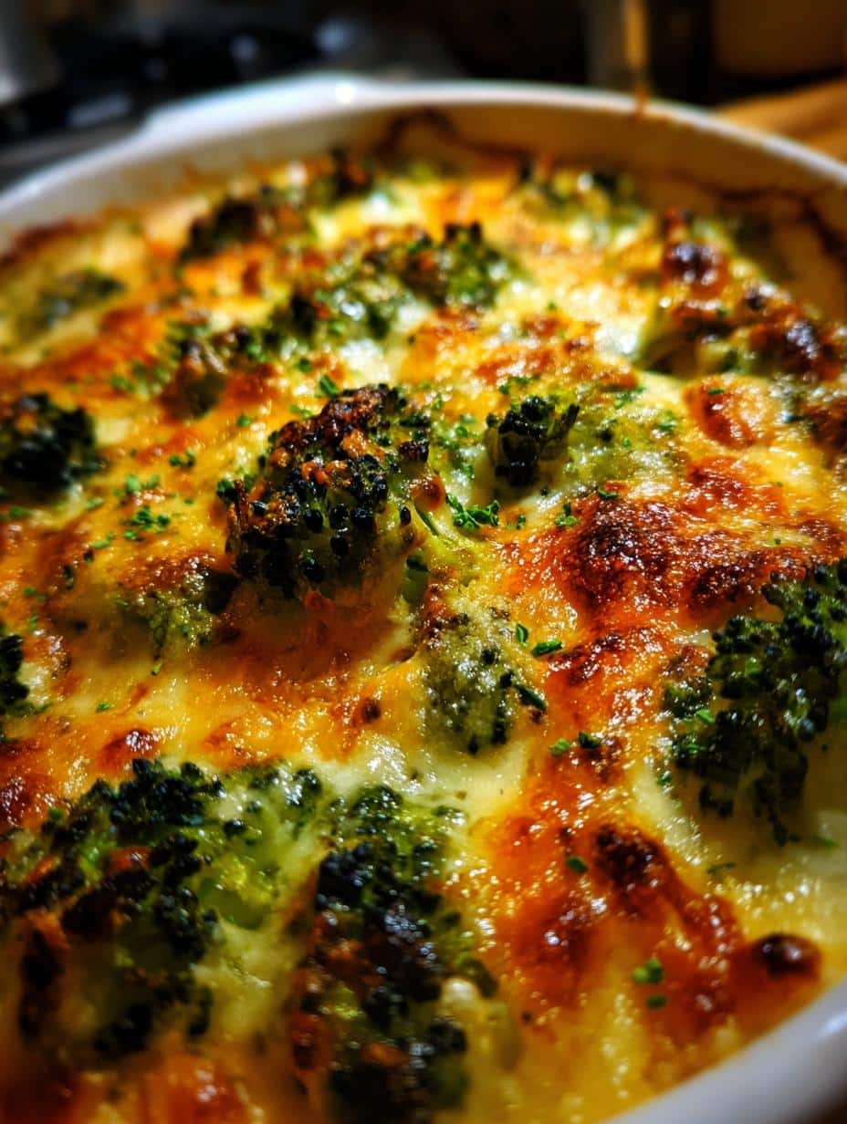 Brocoli gratinés au fromage - detail 1