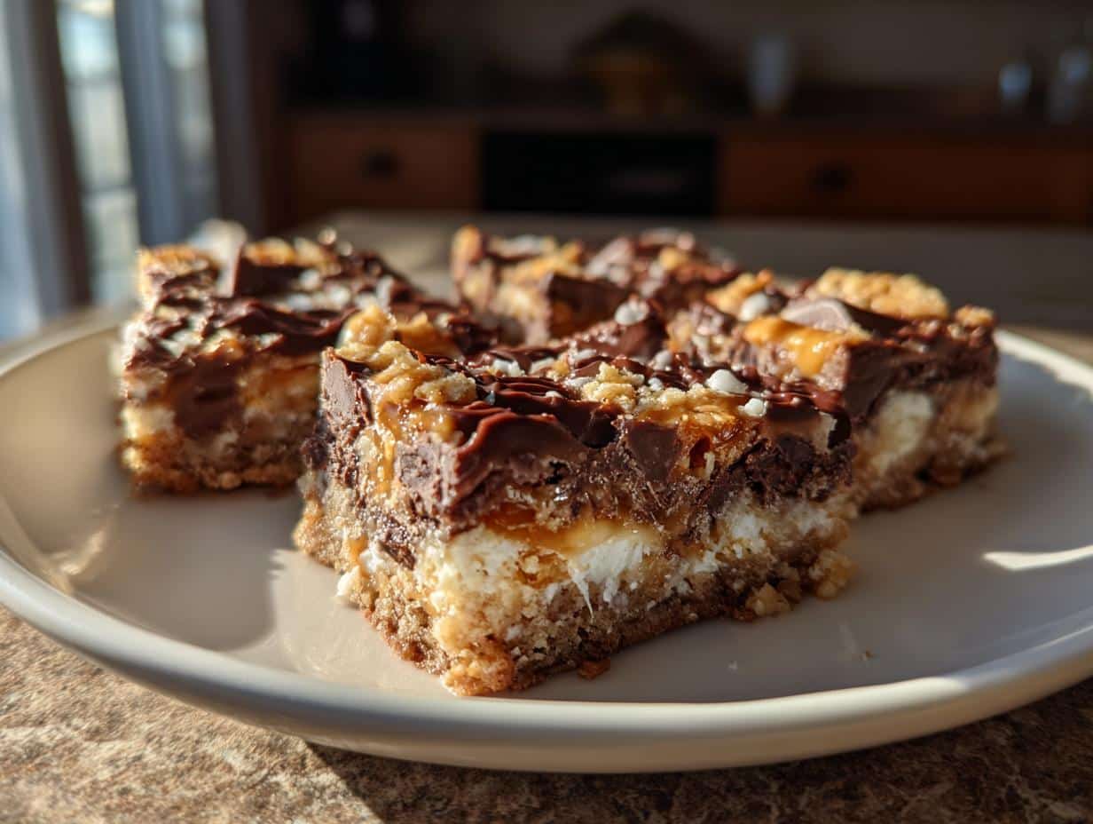 Carrés magiques aux biscuits