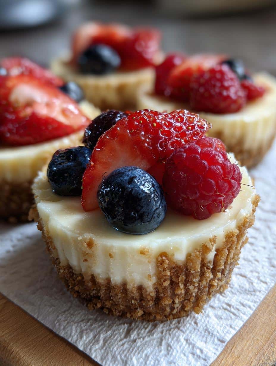 Cheesecakes individuels - detail 1