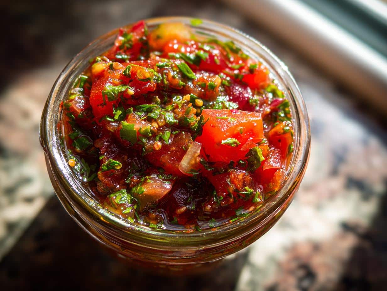 Chutney fermenté