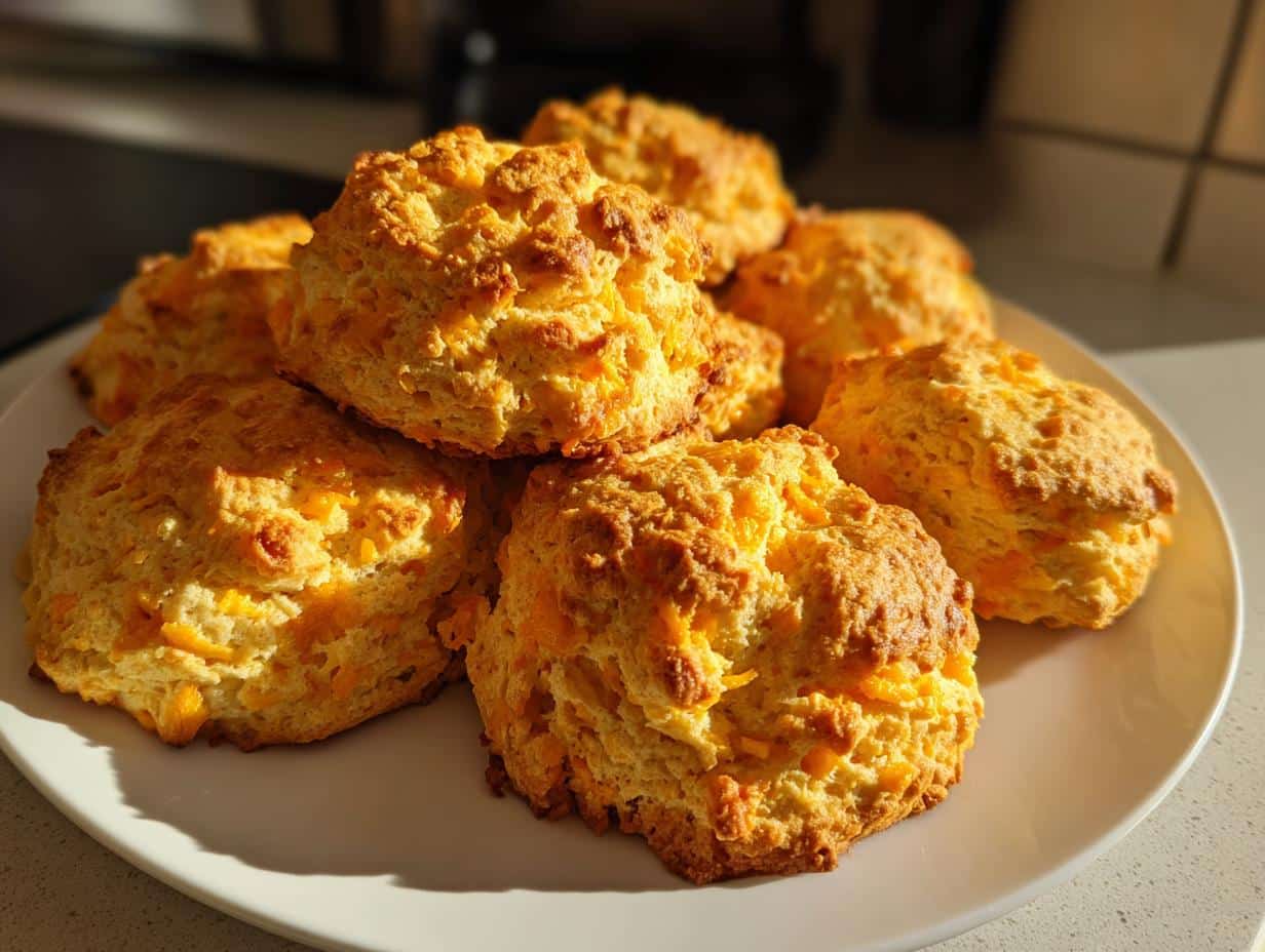 Cookies salés au cheddar