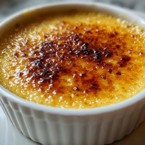 Crèmes brûlées vanille