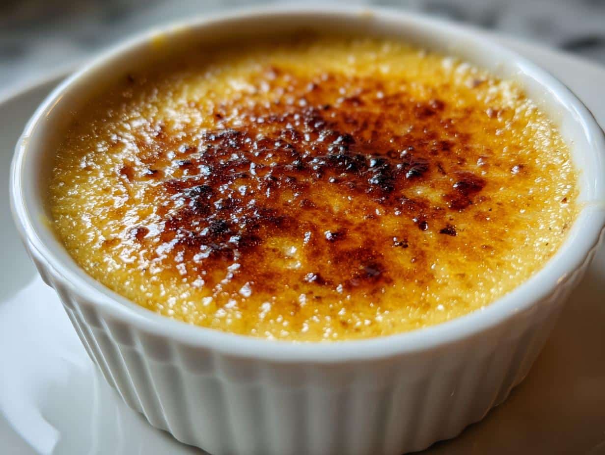 Crèmes brûlées vanille