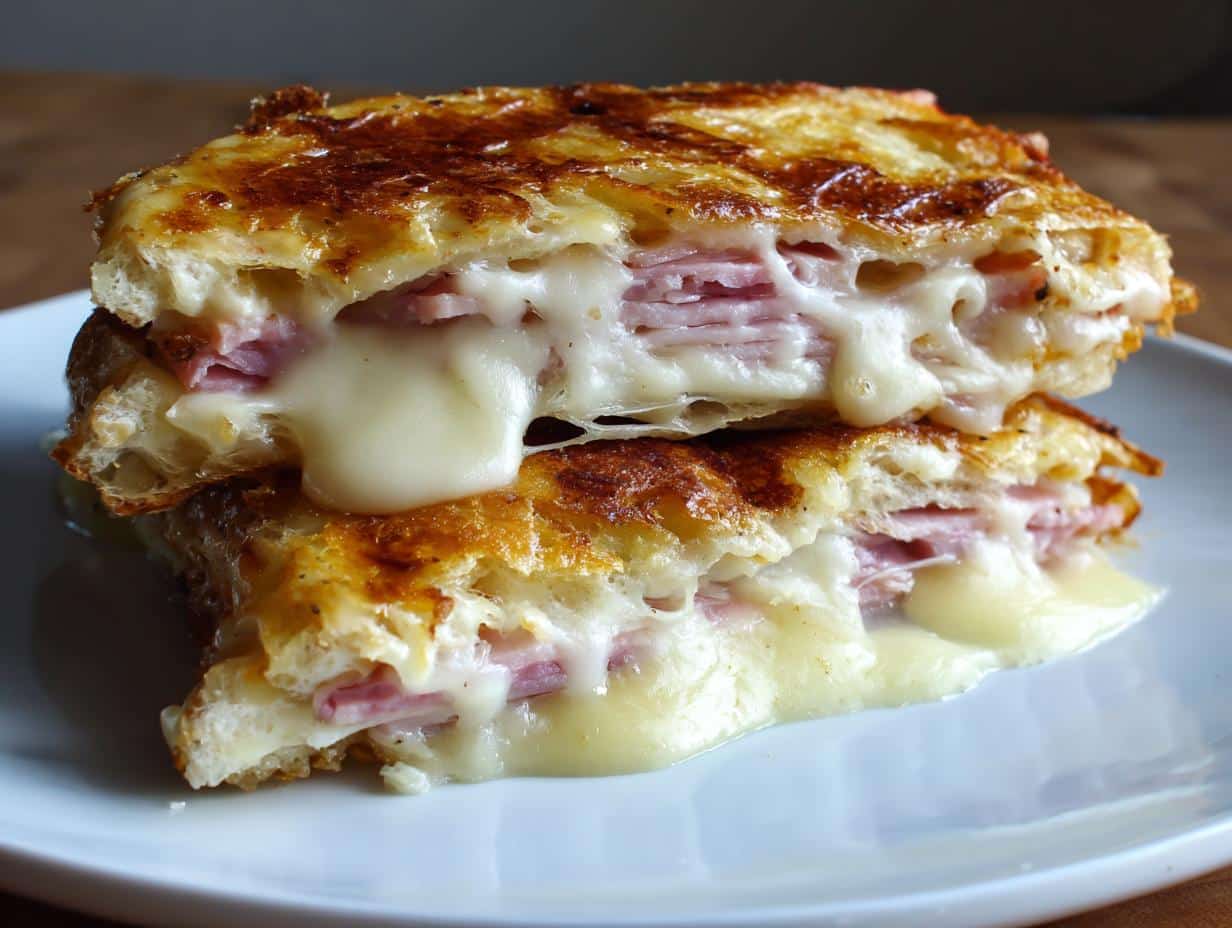 Croque-monsieur béchamel
