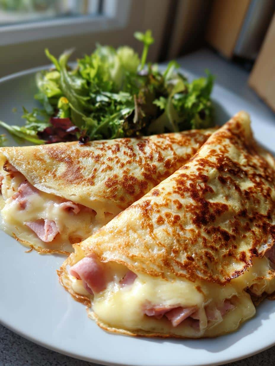 Crêpes fourrées jambon-fromage - detail 1
