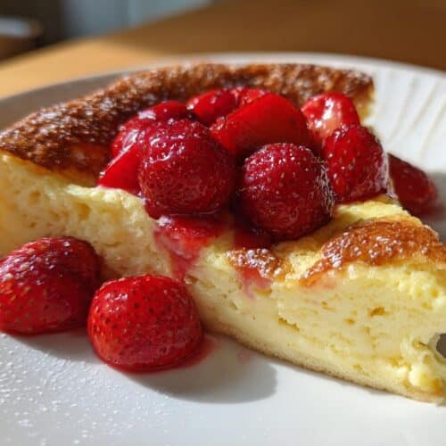 Crêpes soufflées au four
