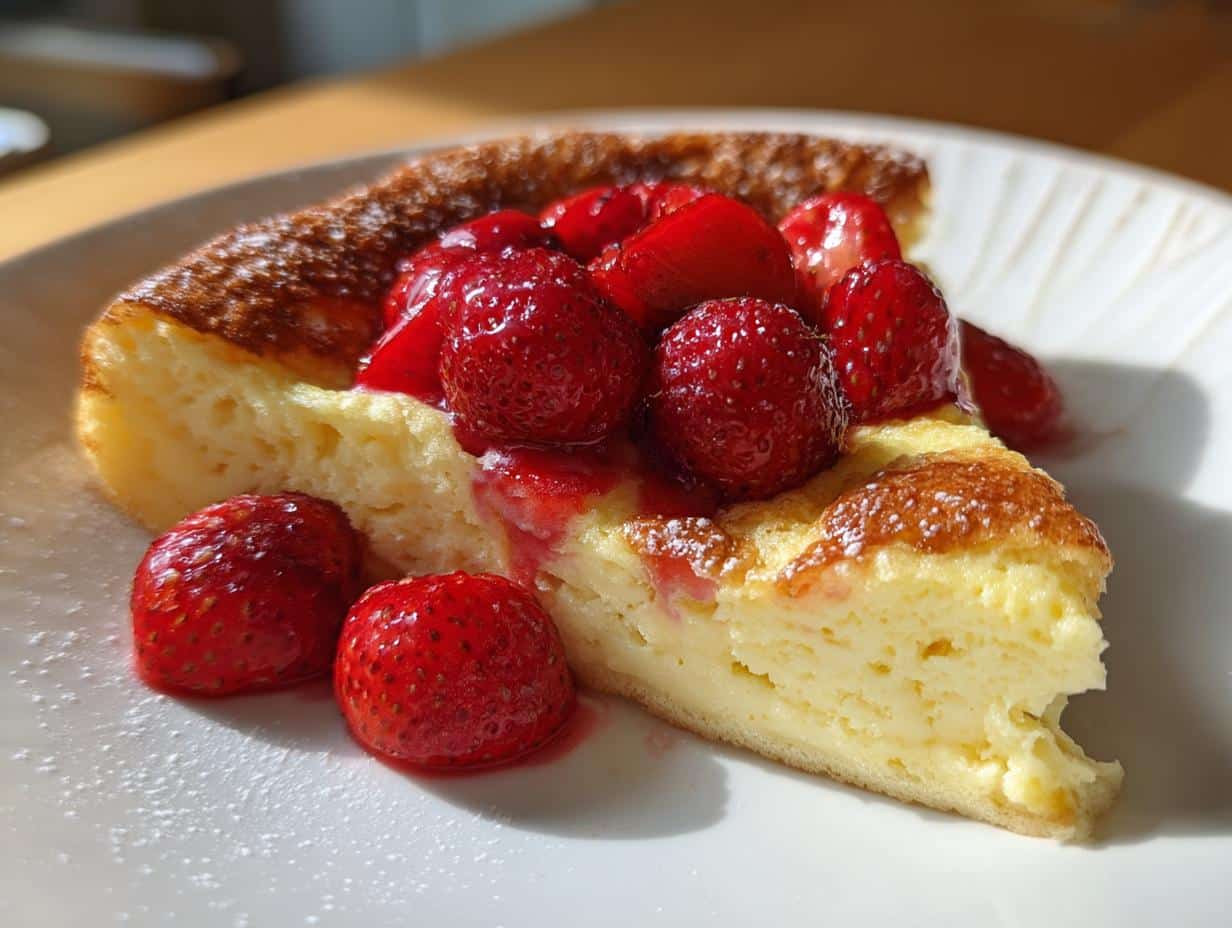 Crêpes soufflées au four
