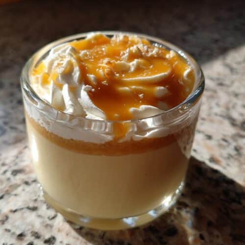 Flotteur au caramel salé