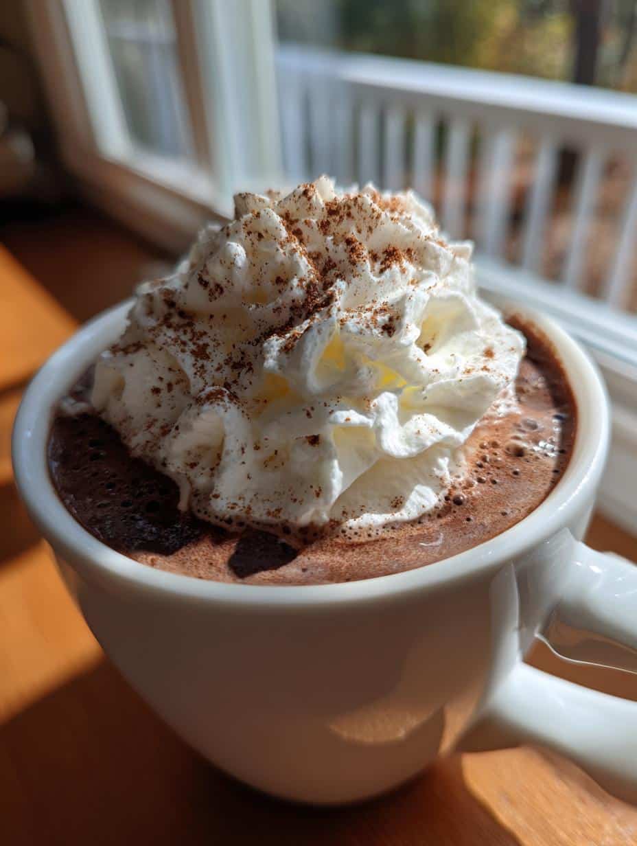 Flotteur au chocolat chaud - detail 1