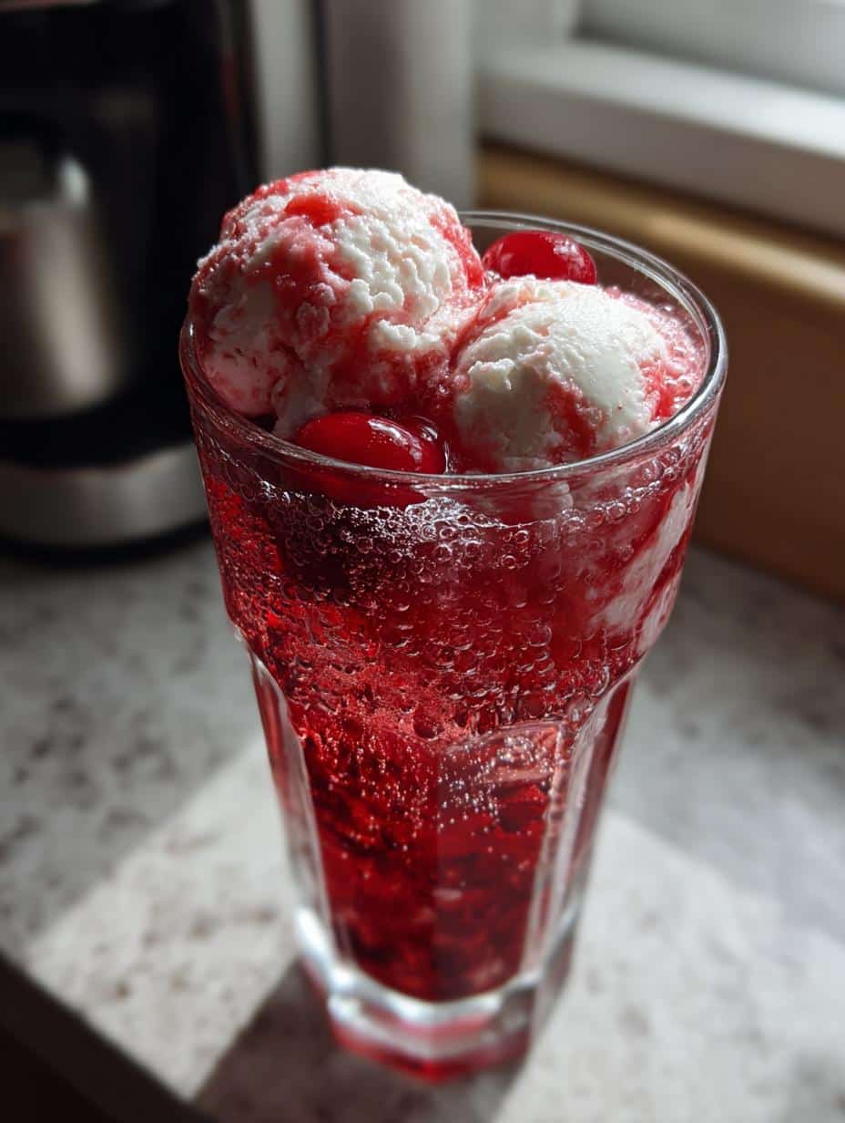 Flotteur au cola cerise - detail 1