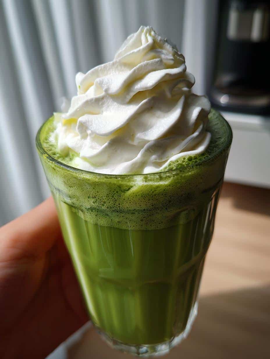 Flotteur au thé matcha - detail 1