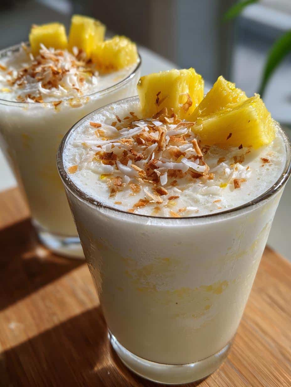 Flotteur tropical coco-ananas - detail 1