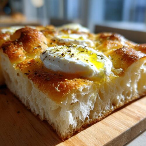 Focaccia à la burrata
