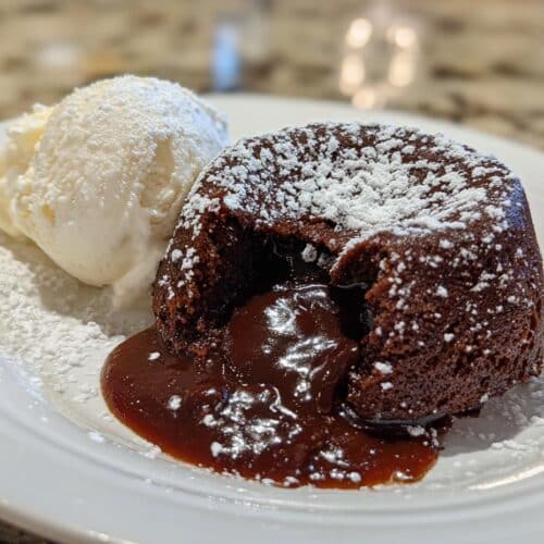 Fondant au chocolat coulant