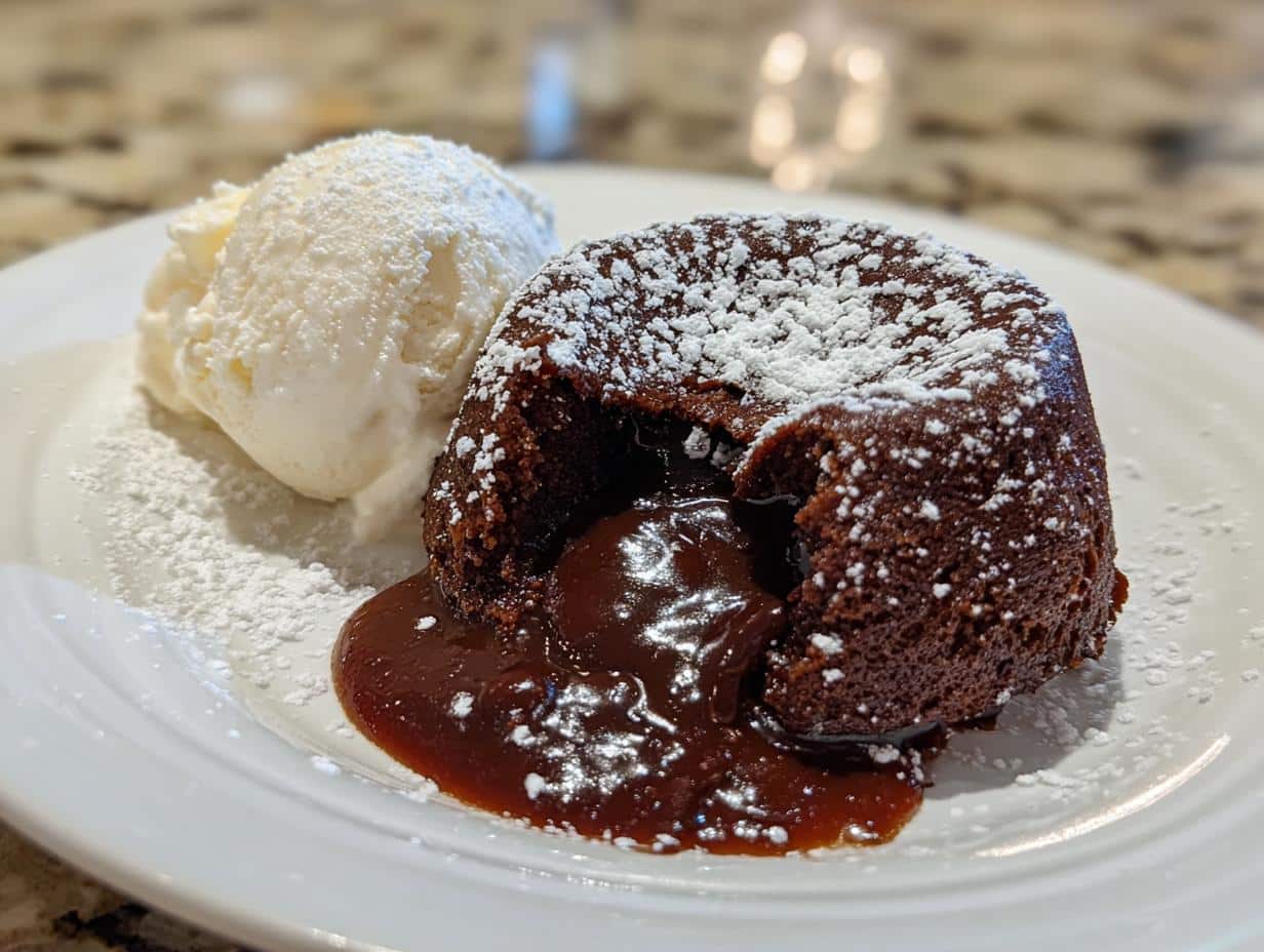 Fondant au chocolat coulant