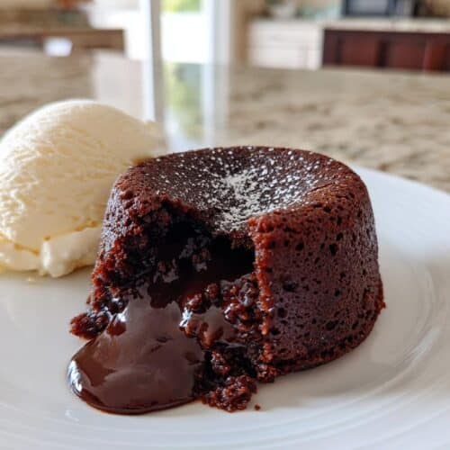 Fondants au chocolat individuels