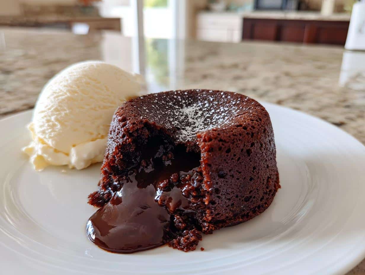 Fondants au chocolat individuels