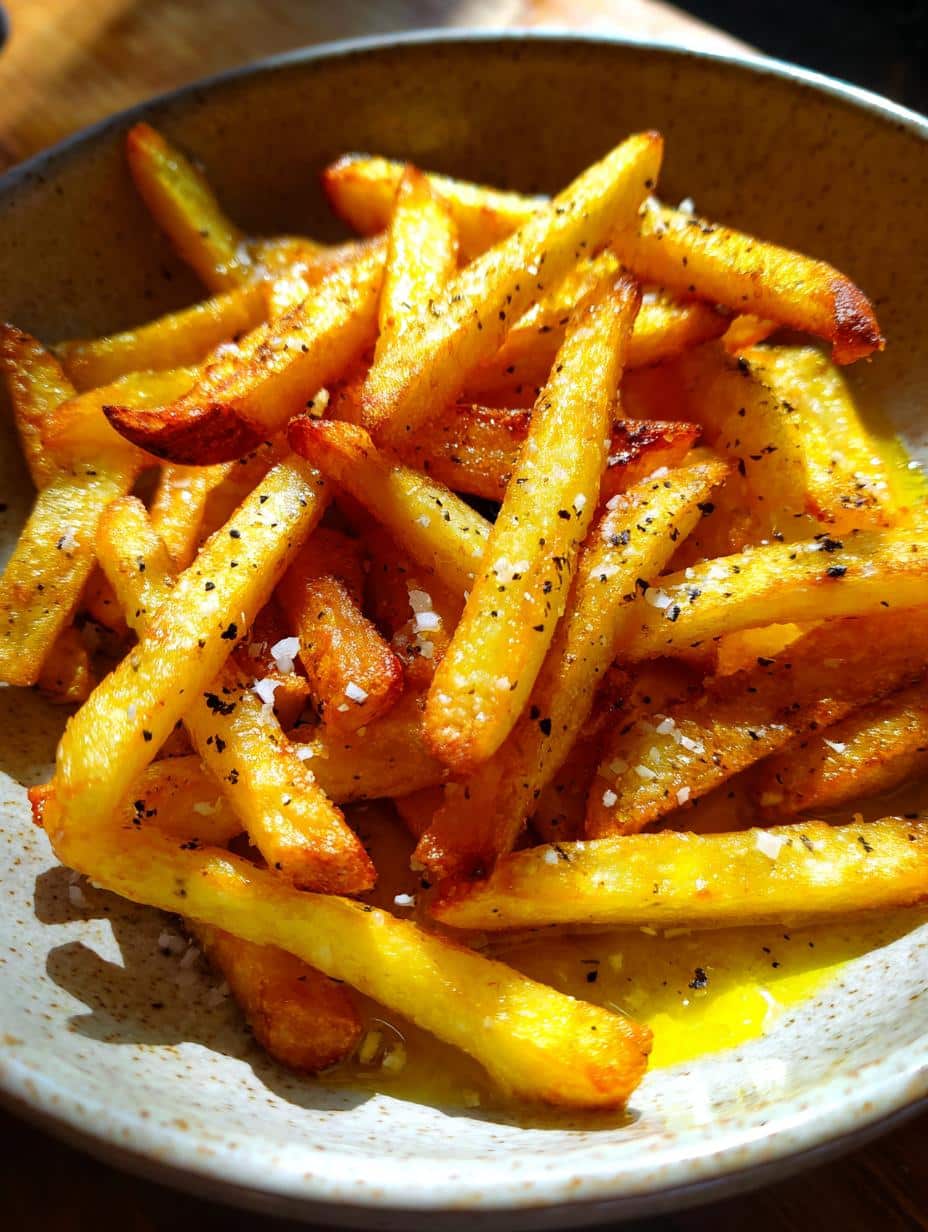 Frites croustillantes air fryer - detail 1