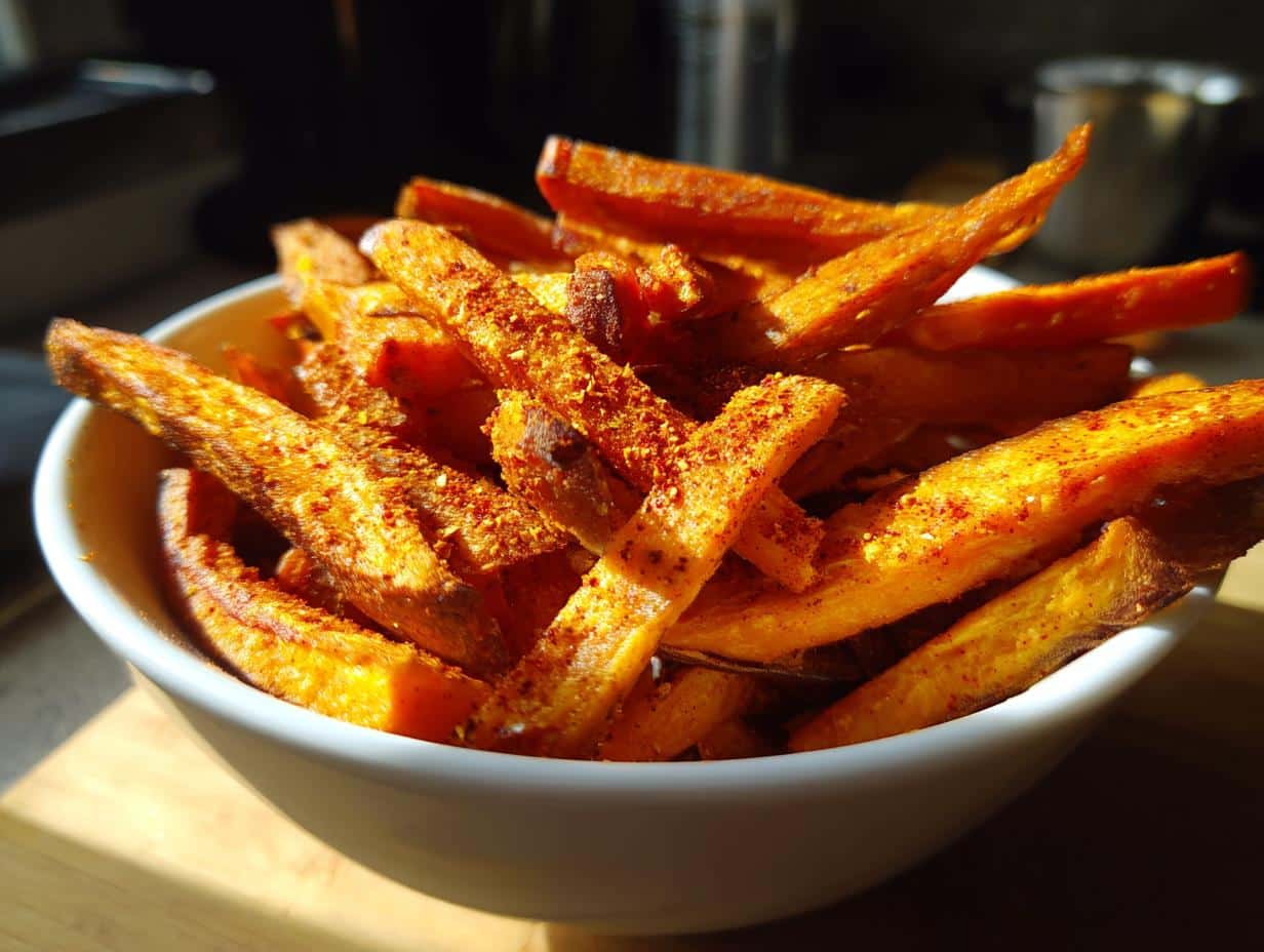 Frites de patate douce