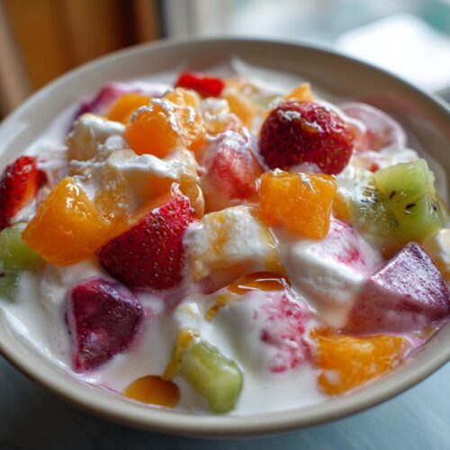Frozen yogurt aux fruits