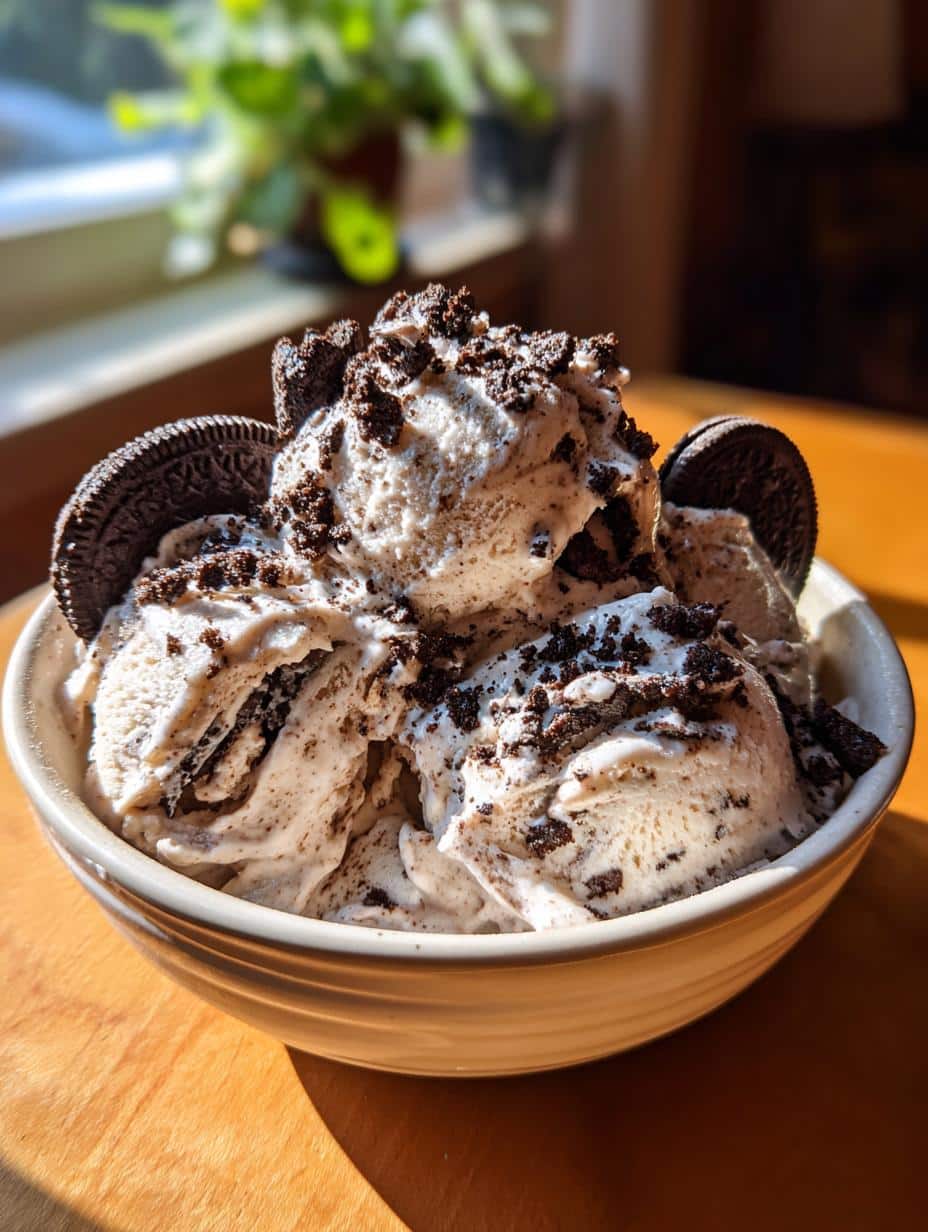 Glace cookies and cream - detail 1