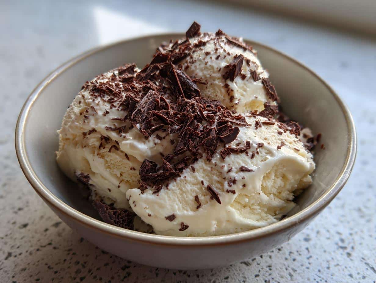 Glace stracciatella