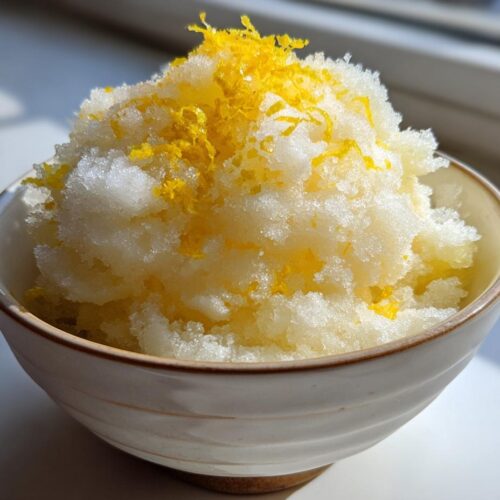 Granité citron