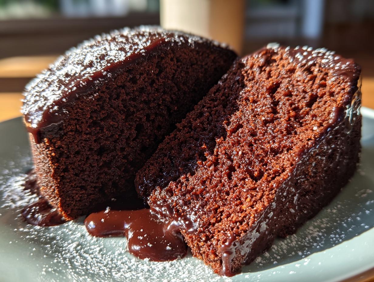 Gâteau au chocolat moelleux