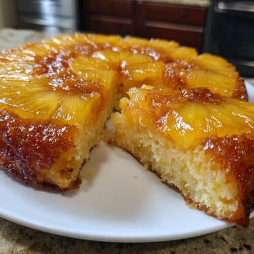 Gâteau renversé à l'ananas