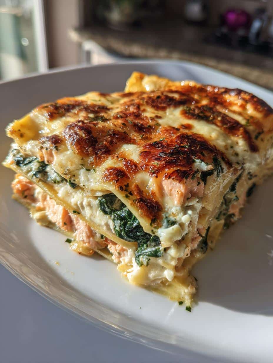Lasagnes saumon-épinards - detail 1