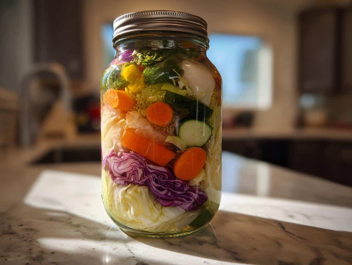Légumes lacto-fermentés