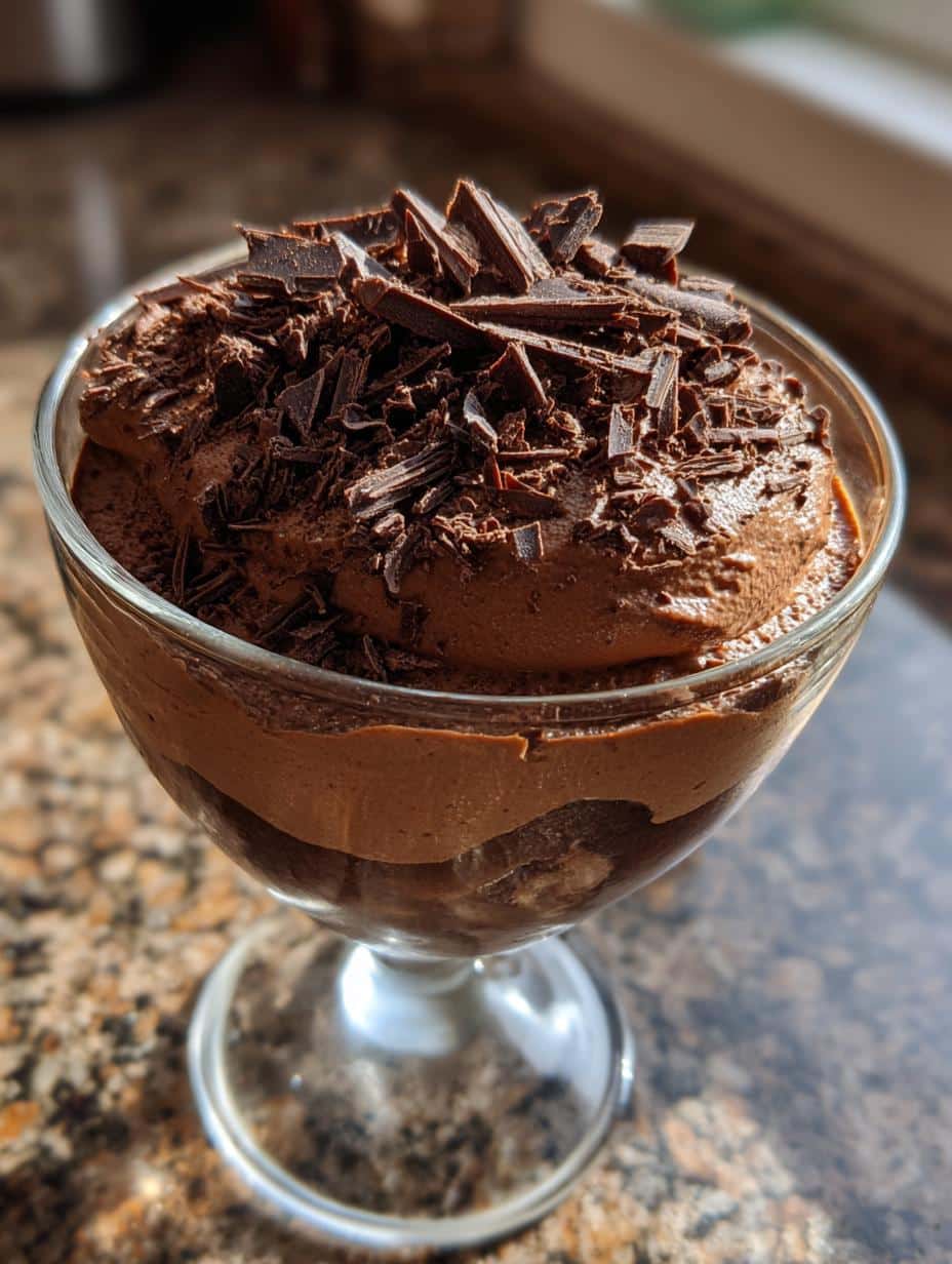 Mousse au chocolat aérienne - detail 1
