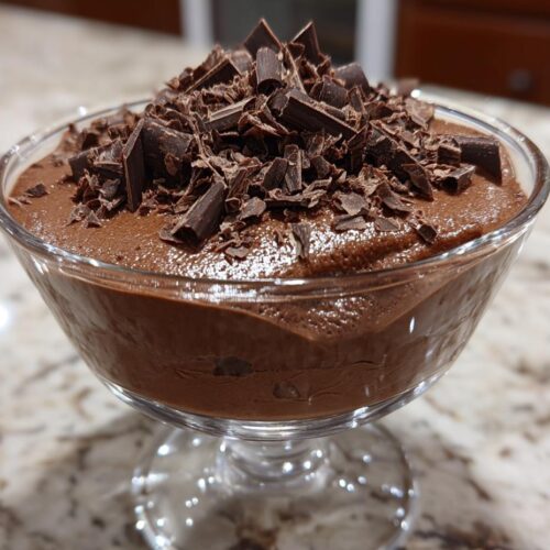Mousse au chocolat aérienne