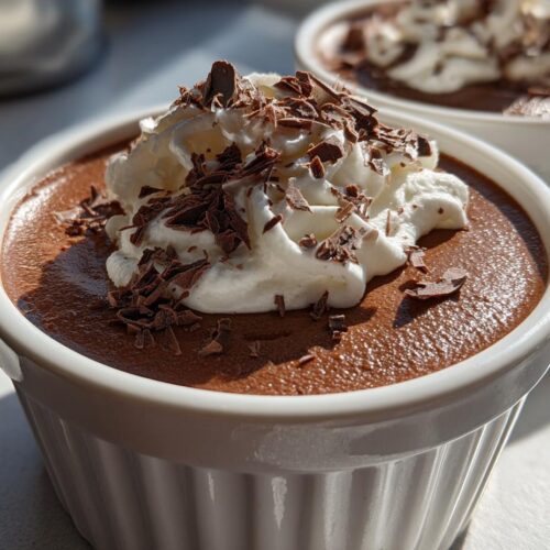 Mousse au chocolat classique