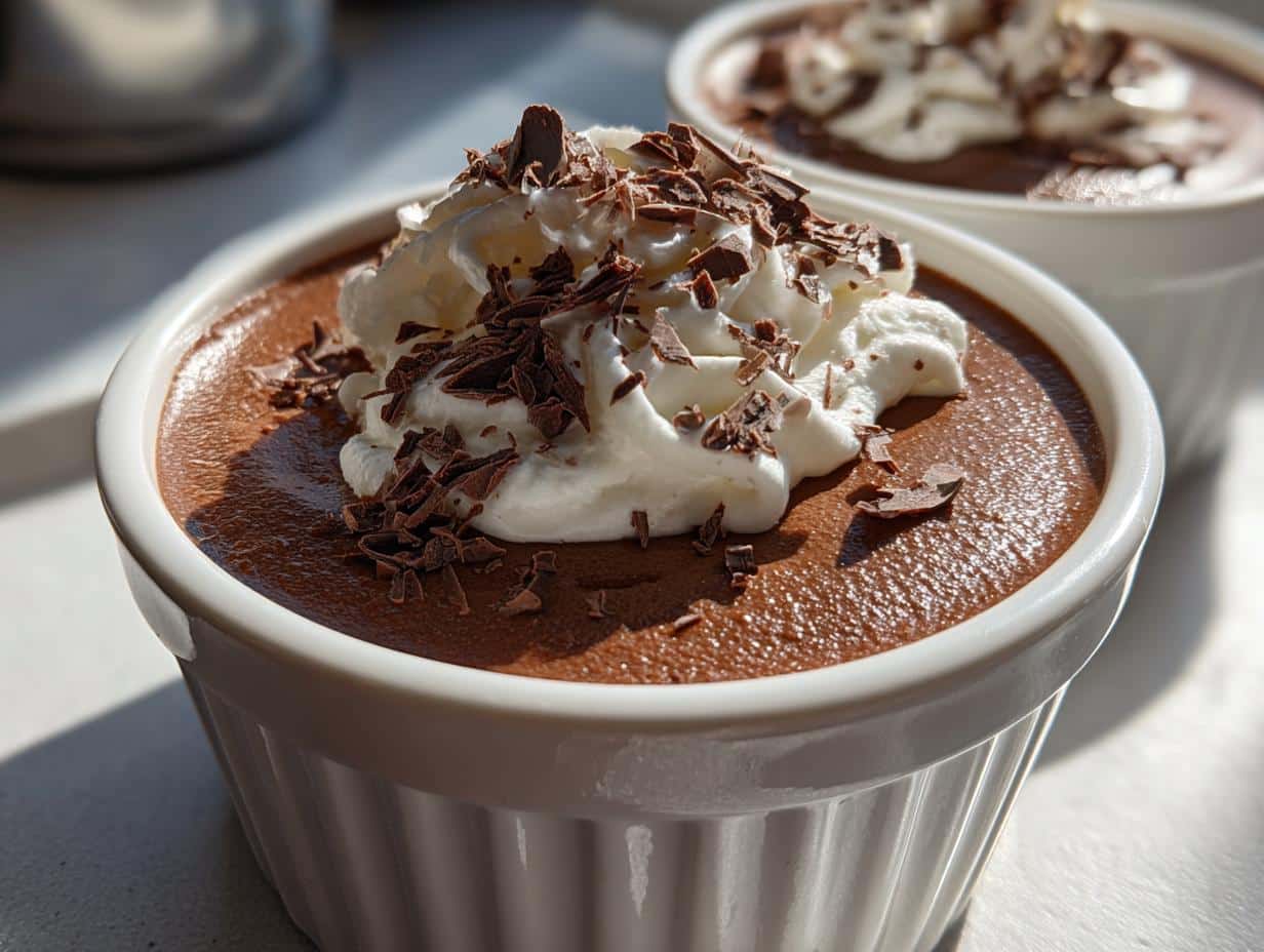 Mousse au chocolat classique