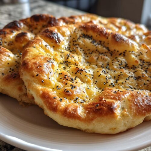 Naan à la nigelle (kalonji)