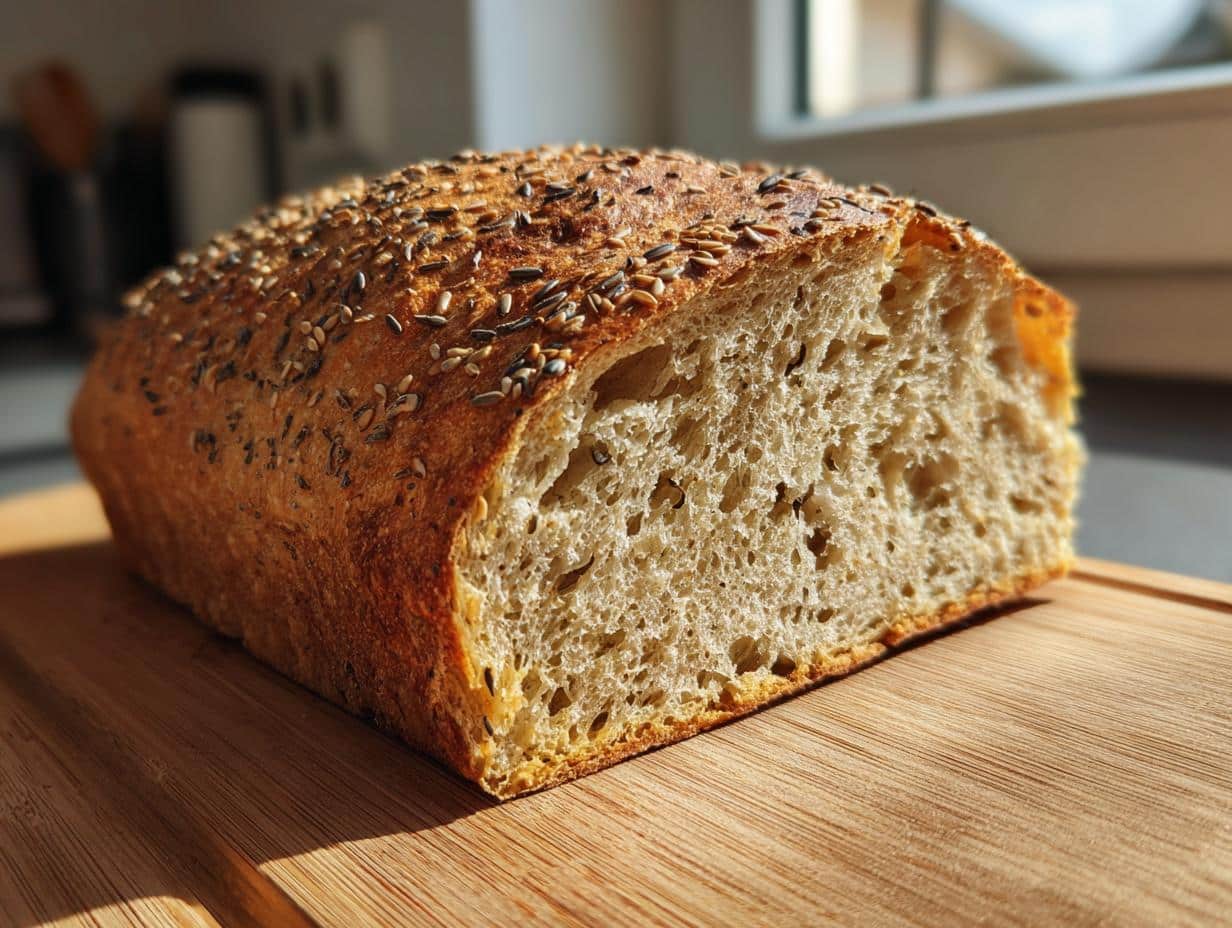 Pain aux céréales et graines