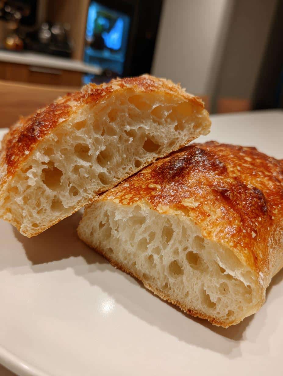 Pain ciabatta croustillant - detail 1