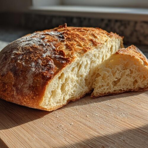 Pain no-knead (sans pétrissage) facile