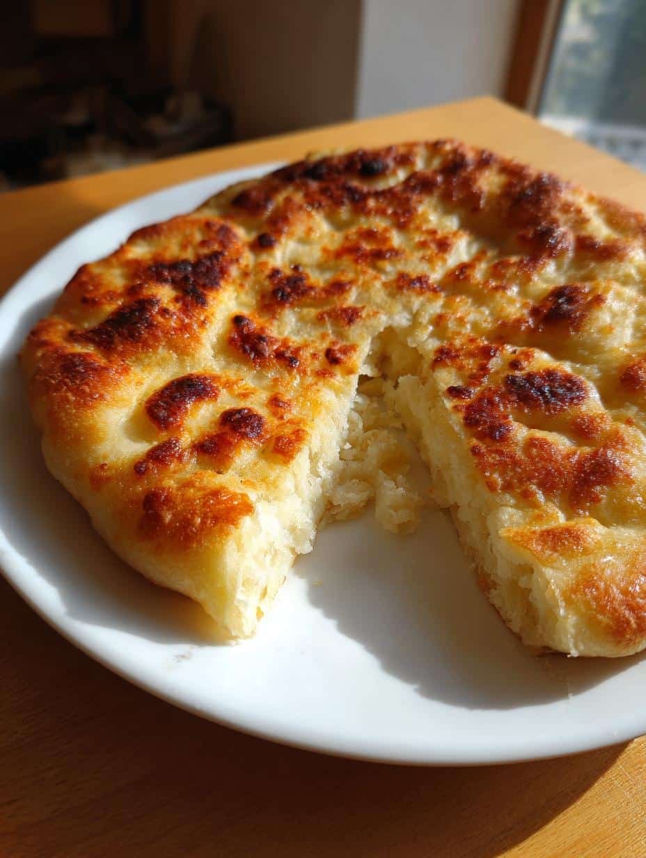 Pain plat à la poêle express - detail 1