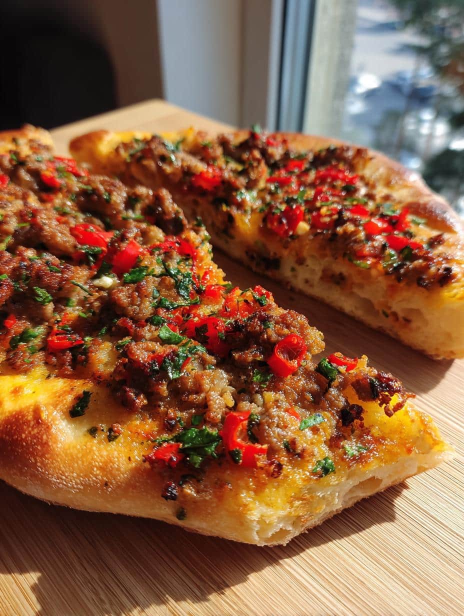 Pain turc (pide) - detail 1