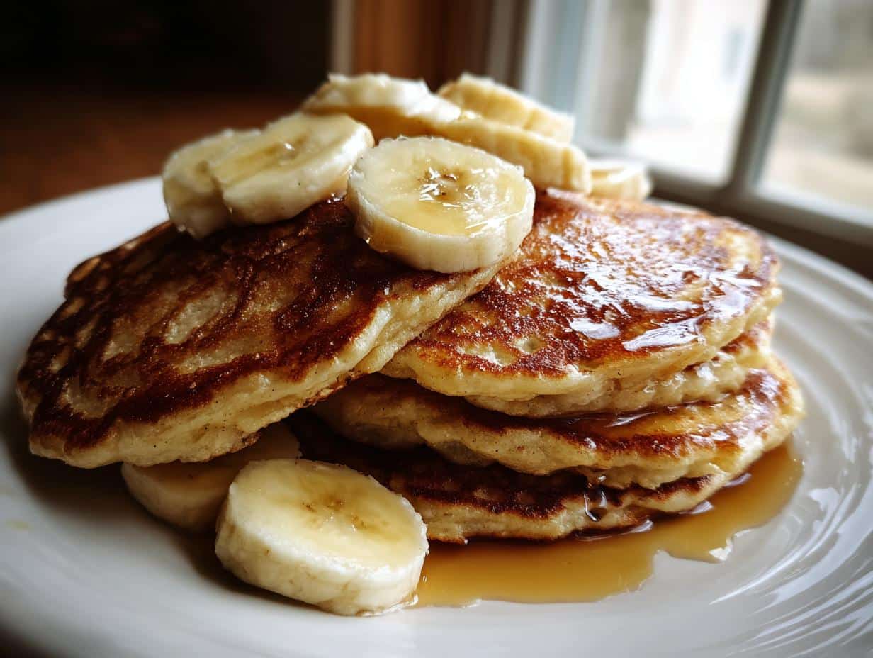 Pancakes banane 3 ingrédients