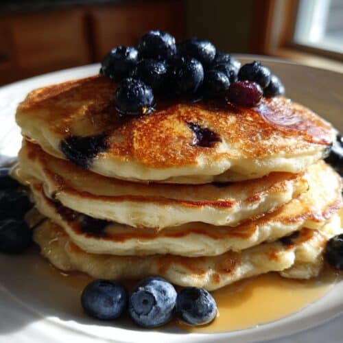 Pancakes myrtilles