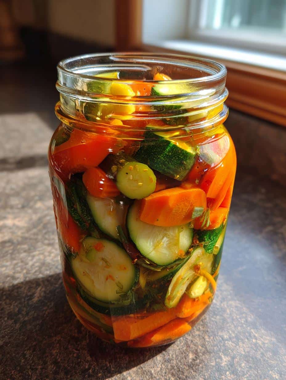 Pickles de légumes du jardin - detail 1