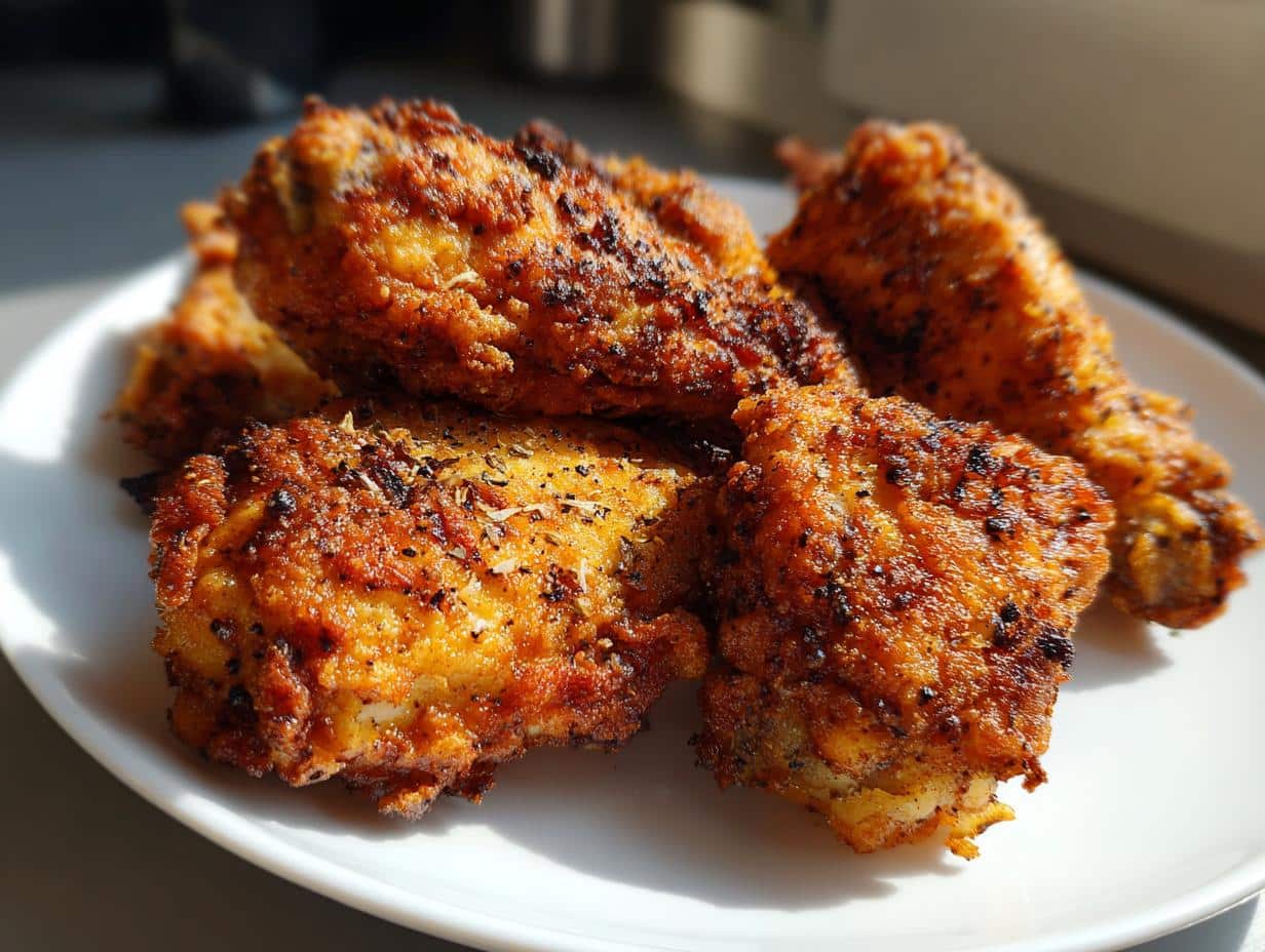 Poulet croustillant air fryer
