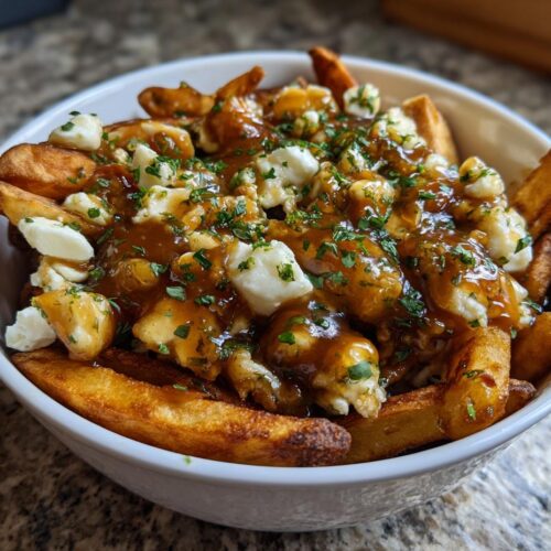 Poutine végétarienne