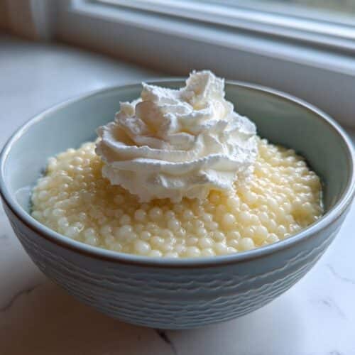 Pudding rétro au tapioca