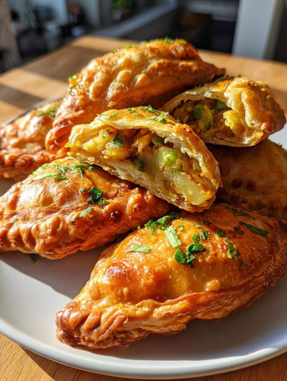 Samosas croustillants - detail 1