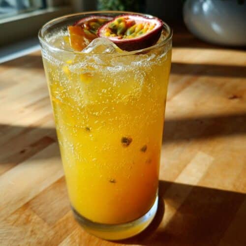 Soda aux fruits de la passion